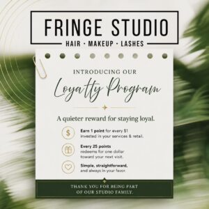 fringe loyalty program